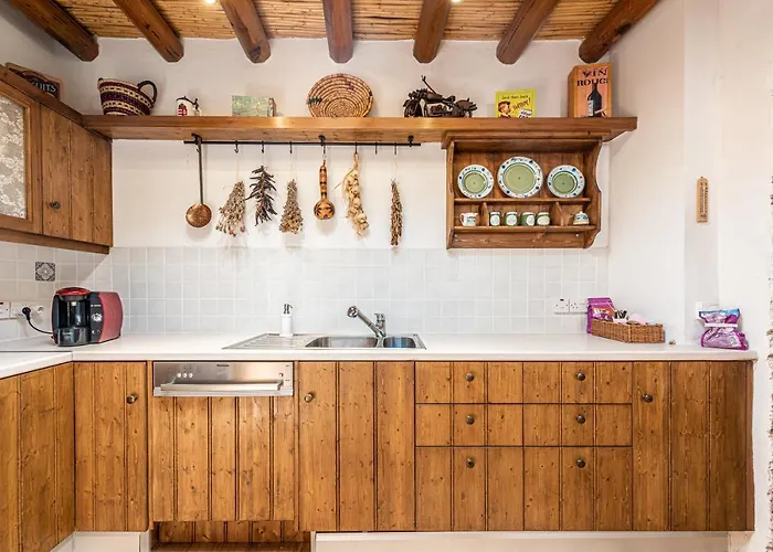 The Carob Tree - Rustic Luxury With Access To Pool And Restaurant 拉纳卡